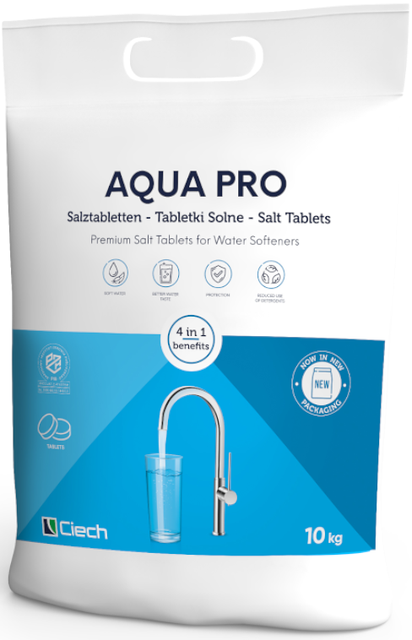 Tabletovaná soľ AQUA PRO 10 kg